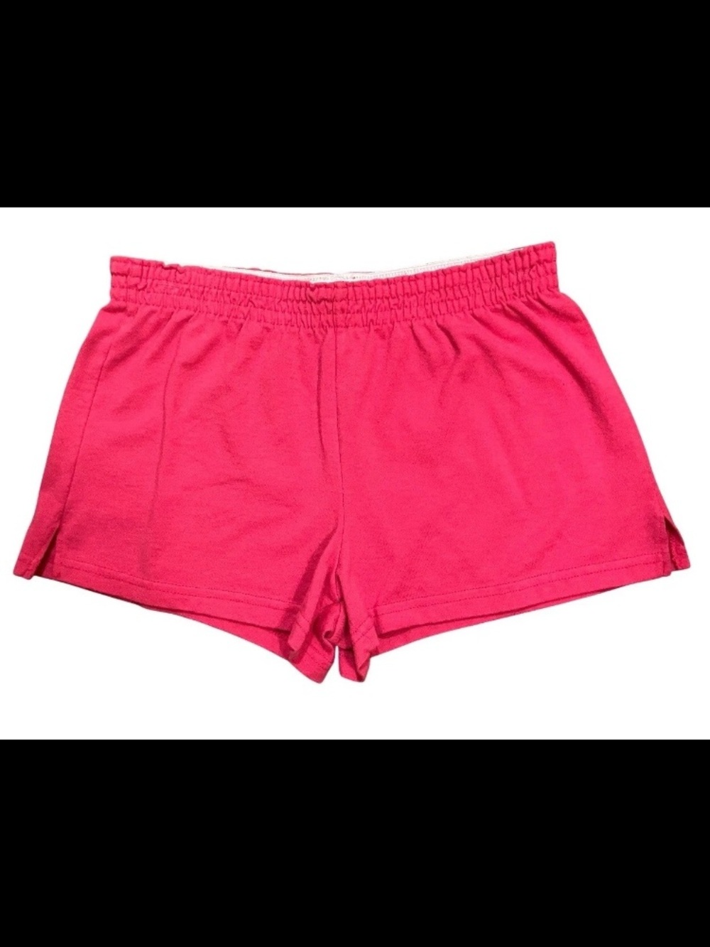 Y2K Shorts Womens Size S Low Rise Pink Active Stretch Elastic Waist